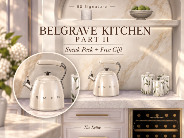 Alpha Belgrave Kitchen Part II by bssignature - The Sims 4 Custom Content