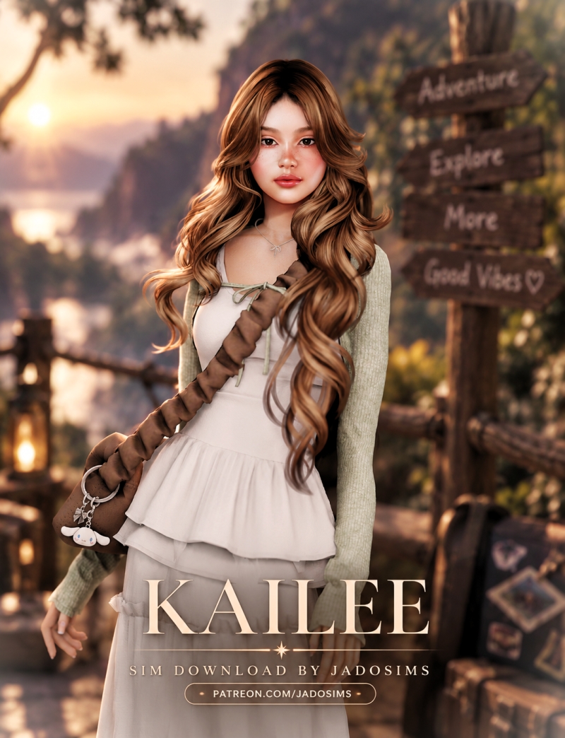 Alpha Kailee (Sim Download) by shopwithflynnn - The Sims 4 Custom Content