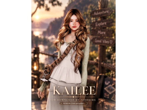 Alpha Kailee (Sim Download) - The Sims 4 Custom Content