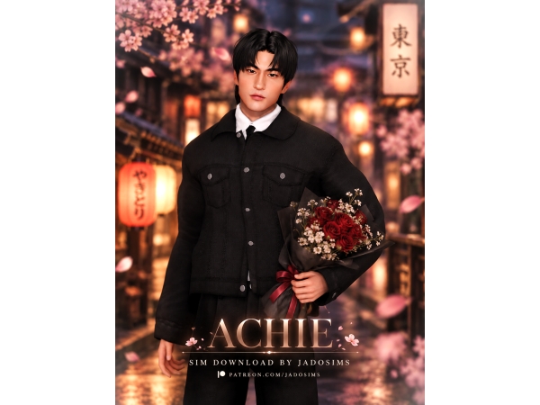 Alpha Achie (Sim Download) - The Sims 4 Custom Content