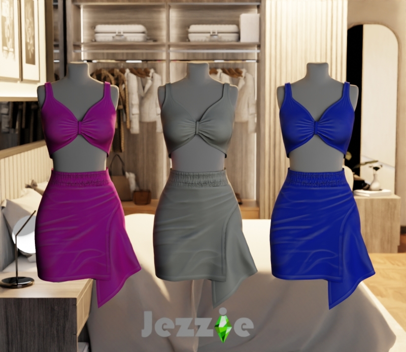 Alpha JEZZIETS4 KAILA OUTFIT by jezziets4 - The Sims 4 Custom Content