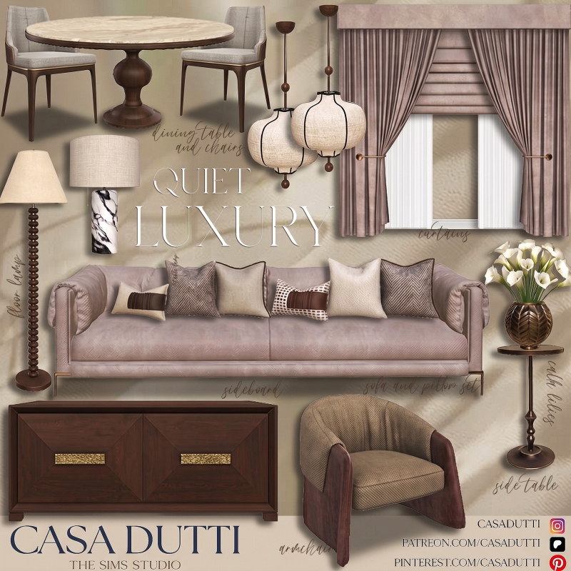 Alpha Quiet Luxury by casadutti - The Sims 4 Custom Content