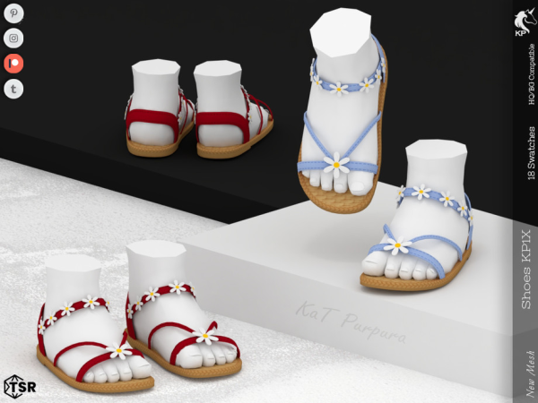 Maxis Match Shoes KP1X Toddler by KaTPurpura - The Sims 4 Custom Content