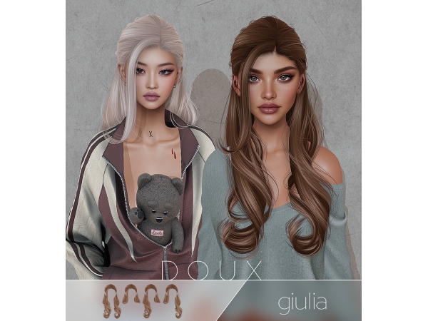 Alpha DOUX GIULIA - The Sims 4 Custom Content