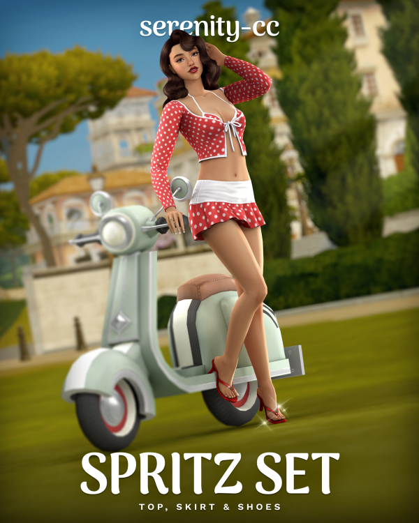 Maxis Match Spritz Set by simsfinds - The Sims 4 Custom Content