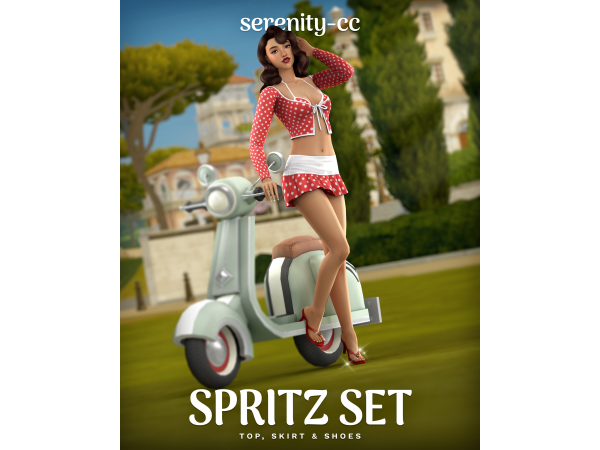 Maxis Match Spritz Set by serenitycc - The Sims 4 Custom Content