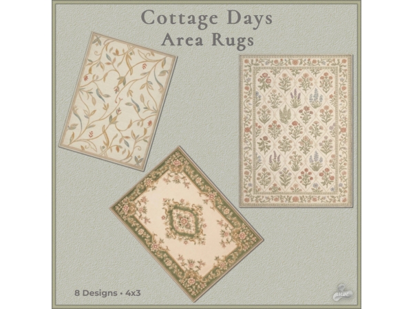 Cottage Days Area Rugs