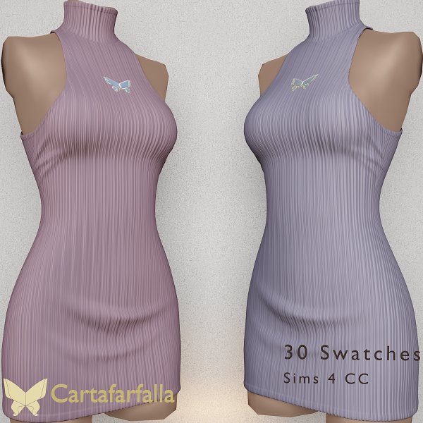 Alpha Cartafarfalla CALISSE by cartafarfalla - The Sims 4 Custom Content