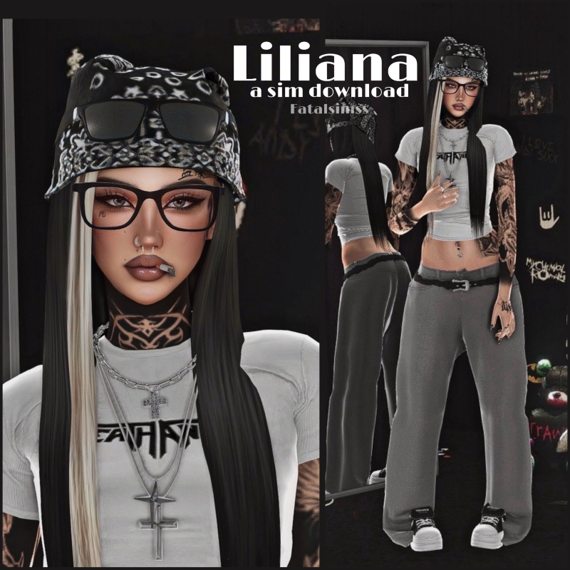 Alpha Liliana - The Sims 4 Custom Content