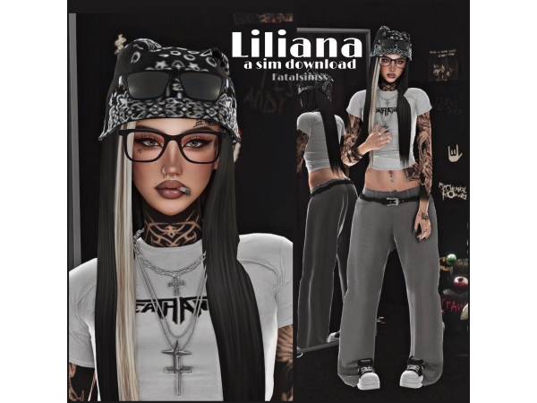 Alpha Liliana - The Sims 4 Custom Content