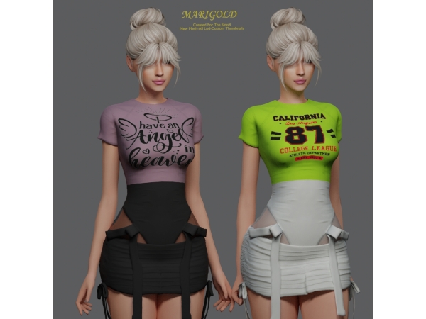 Alpha MARIGOLD TS4_NABILA - The Sims 4 Custom Content