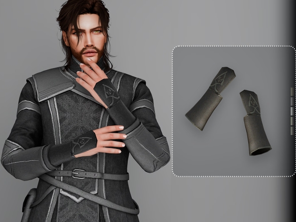 Alpha Dragon Riders Wrist Bracers - The Sims 4 Custom Content