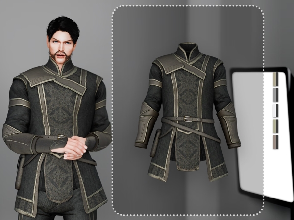 Alpha Dragon Riders Top - The Sims 4 Custom Content