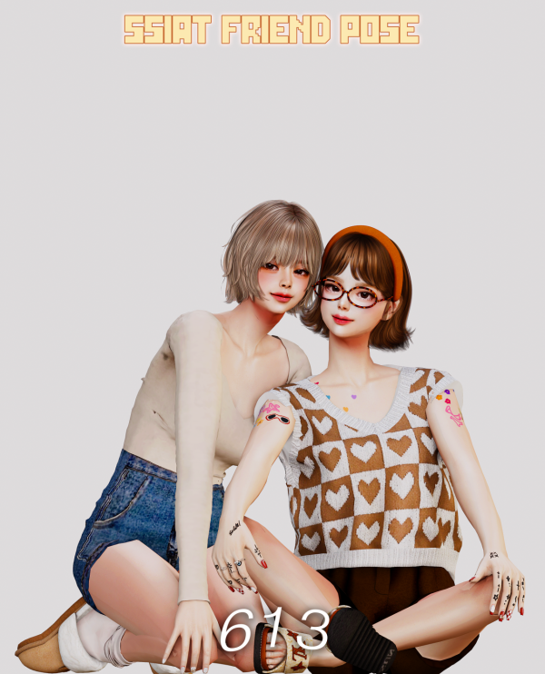 Mix Good Days Good Friends by simsfinds - The Sims 4 Custom Content