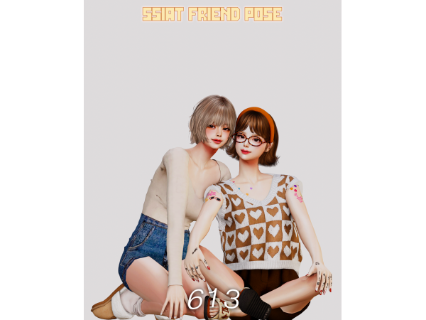 Mix Good Days Good Friends by ssiatsims - The Sims 4 Custom Content