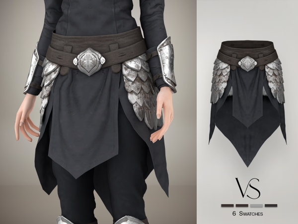 Alpha Dragon Riders Belt - The Sims 4 Custom Content