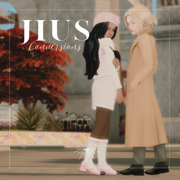 Maxis Match Jius Formal Shoes Conversion by simsfinds - The Sims 4 Custom Content