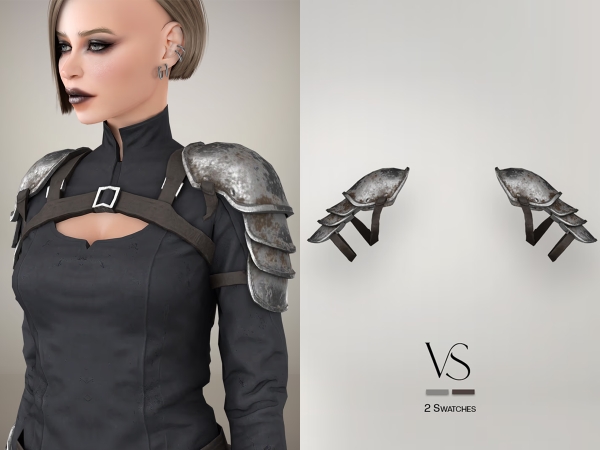 Alpha Dragon Riders Spaulders - The Sims 4 Custom Content