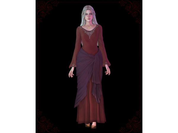 Maxis Match Ifalna by moriel - The Sims 4 Custom Content