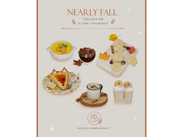 Mix Nearly Fall Collection - The Sims 4 Custom Content
