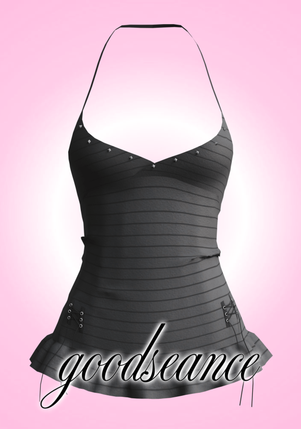 Alpha haunted halter by simsfinds - The Sims 4 Custom Content