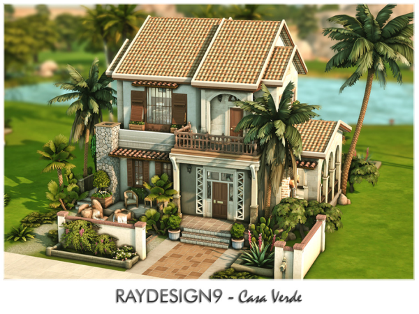 Maxis Match Casa Verde by RayDesign9 - The Sims 4 Custom Content