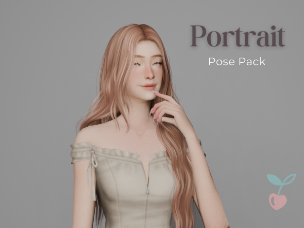Mix Portrait Pose Pack - The Sims 4 Custom Content