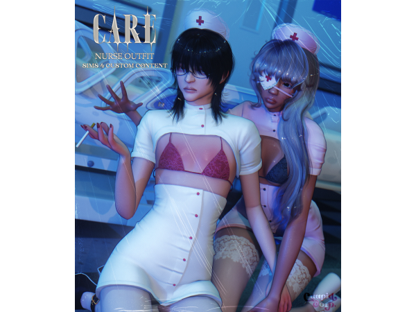 Alpha cuupid corp care set - The Sims 4 Custom Content