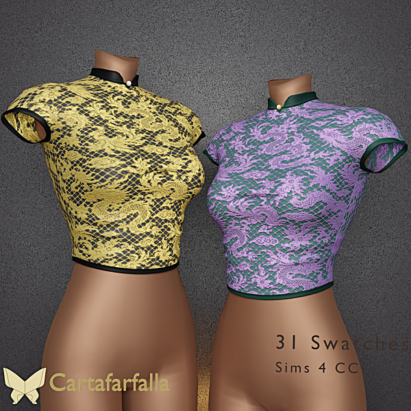 Alpha Cartafarfalla XIALUNE by cartafarfalla - The Sims 4 Custom Content