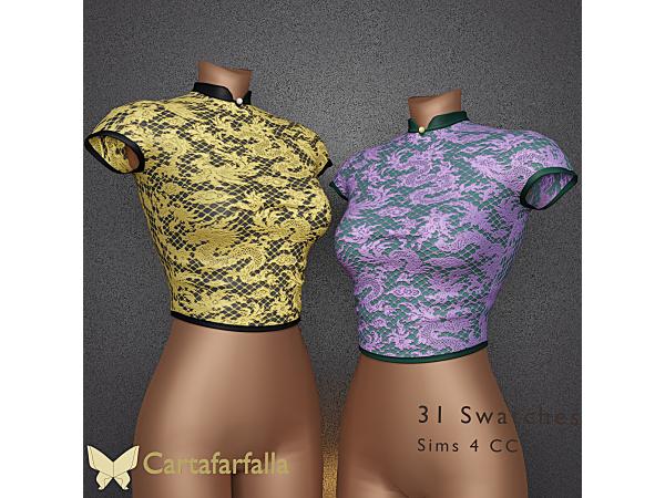 Alpha Cartafarfalla XIALUNE - The Sims 4 Custom Content