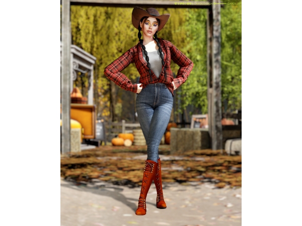 Alpha Marjorie Blackwell - The Sims 4 Custom Content