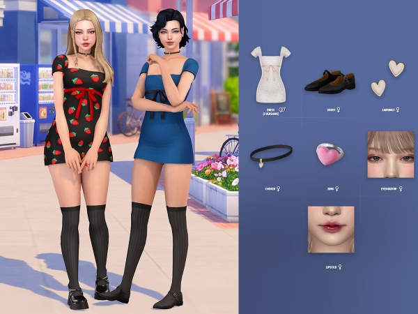 Maxis Match Willow Lookbook - The Sims 4 Custom Content