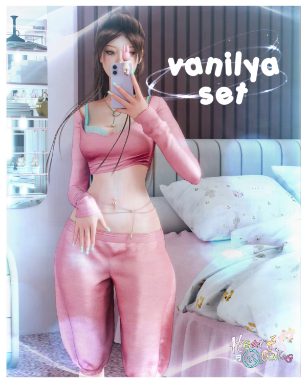Mix heartquake vanilya set by simsfinds - The Sims 4 Custom Content