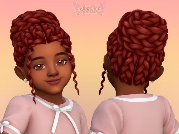 Maxis Match Quésia's Hair - The Sims 4 Custom Content