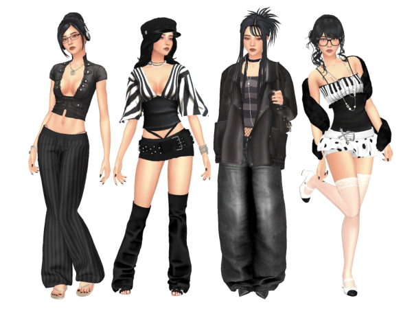 Mix Lookbook 93 by luunakai - The Sims 4 Custom Content