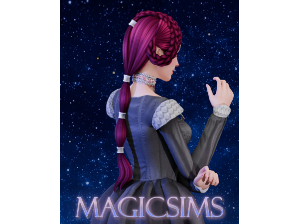 Maxis Match Margarita hair Magic_sims - The Sims 4 Custom Content