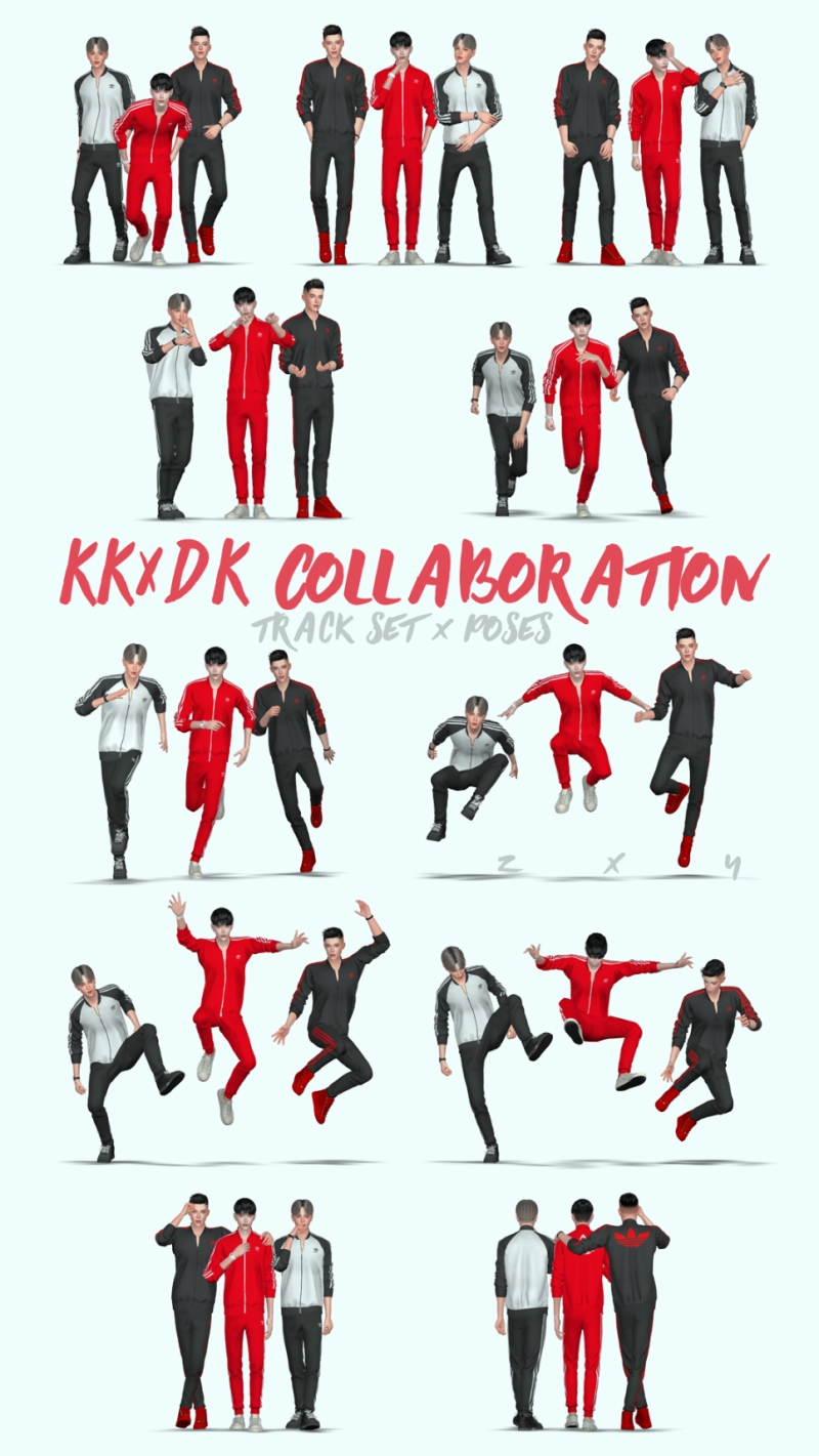 Alpha KKxDK 2nd Collaboration by simsfinds - The Sims 4 Custom Content