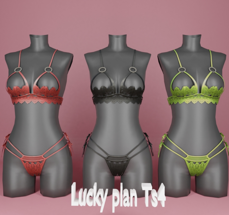 Alpha Florentia lingerie New Sims 4 Clothing by lucky-plan-ts4 - The Sims 4 Custom Content
