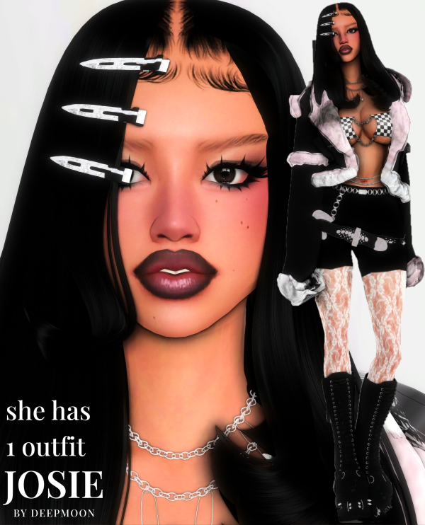 Alpha Josie by simsfinds - The Sims 4 Custom Content