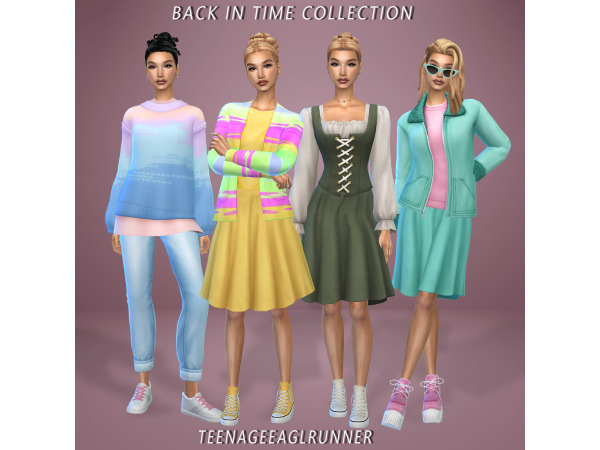 Maxis Match Back in Time Collection - The Sims 4 Custom Content