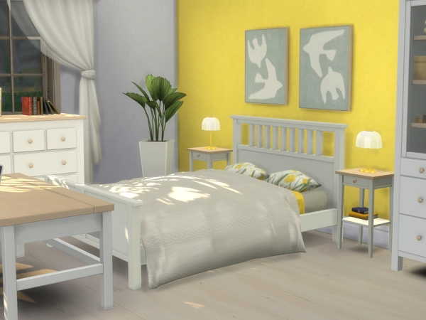 Alpha Dalarma Bedroom - The Sims 4 Custom Content