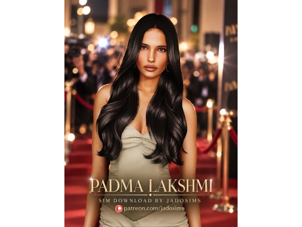Alpha Padma Lakshmi (Sim Download) - The Sims 4 Custom Content