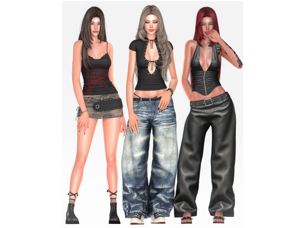 Alpha No Rules Set by korkassims - The Sims 4 Custom Content