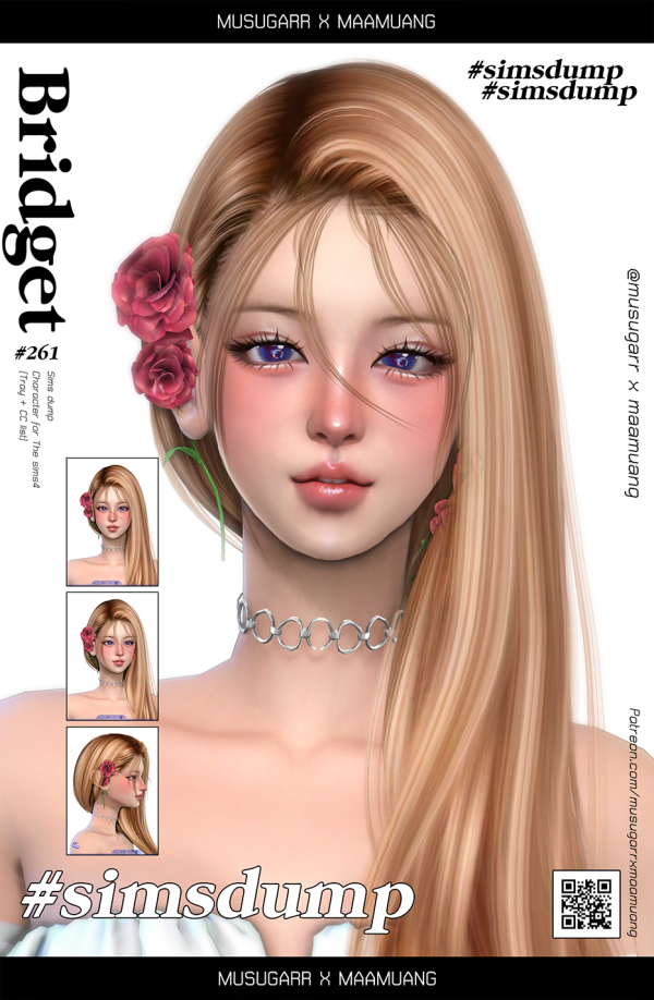 Alpha Bridget Sims dump by simsfinds - The Sims 4 Custom Content