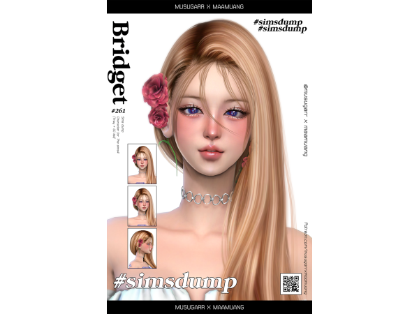 Alpha Bridget Sims dump by musugarr - The Sims 4 Custom Content