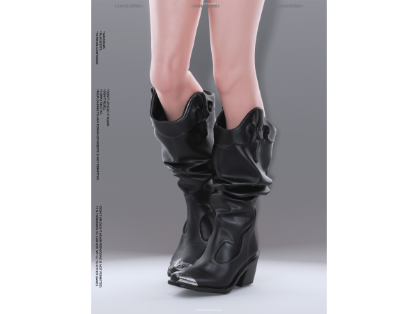 Alpha 333FLUX Boots - The Sims 4 Custom Content