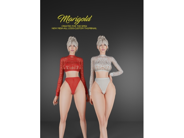 Alpha MARIGOLD TS4_LORIS - The Sims 4 Custom Content