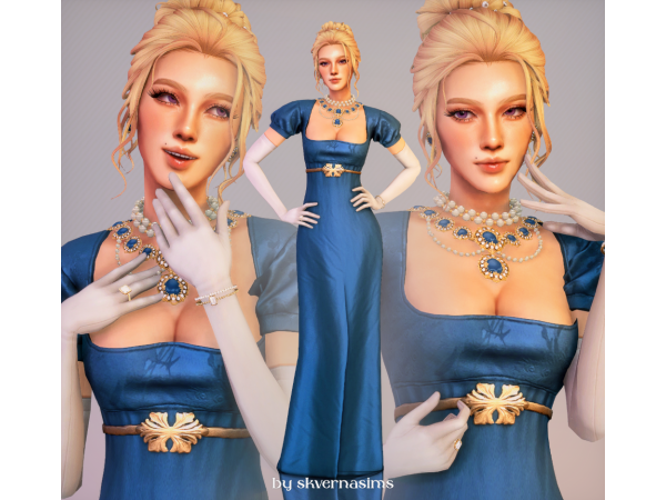 Mix Cordelia Thebe by skvernasims - The Sims 4 Custom Content