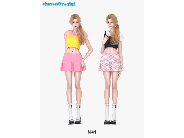 Mix [charonroqiqi]N41 - The Sims 4 Custom Content