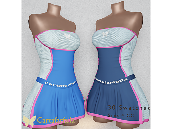 Alpha Cartafarfalla ZELIXA - The Sims 4 Custom Content